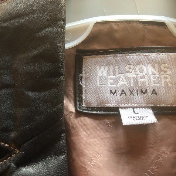 Wilsons Leather Chocolate Maxima Jacket - Picture 3 of 7